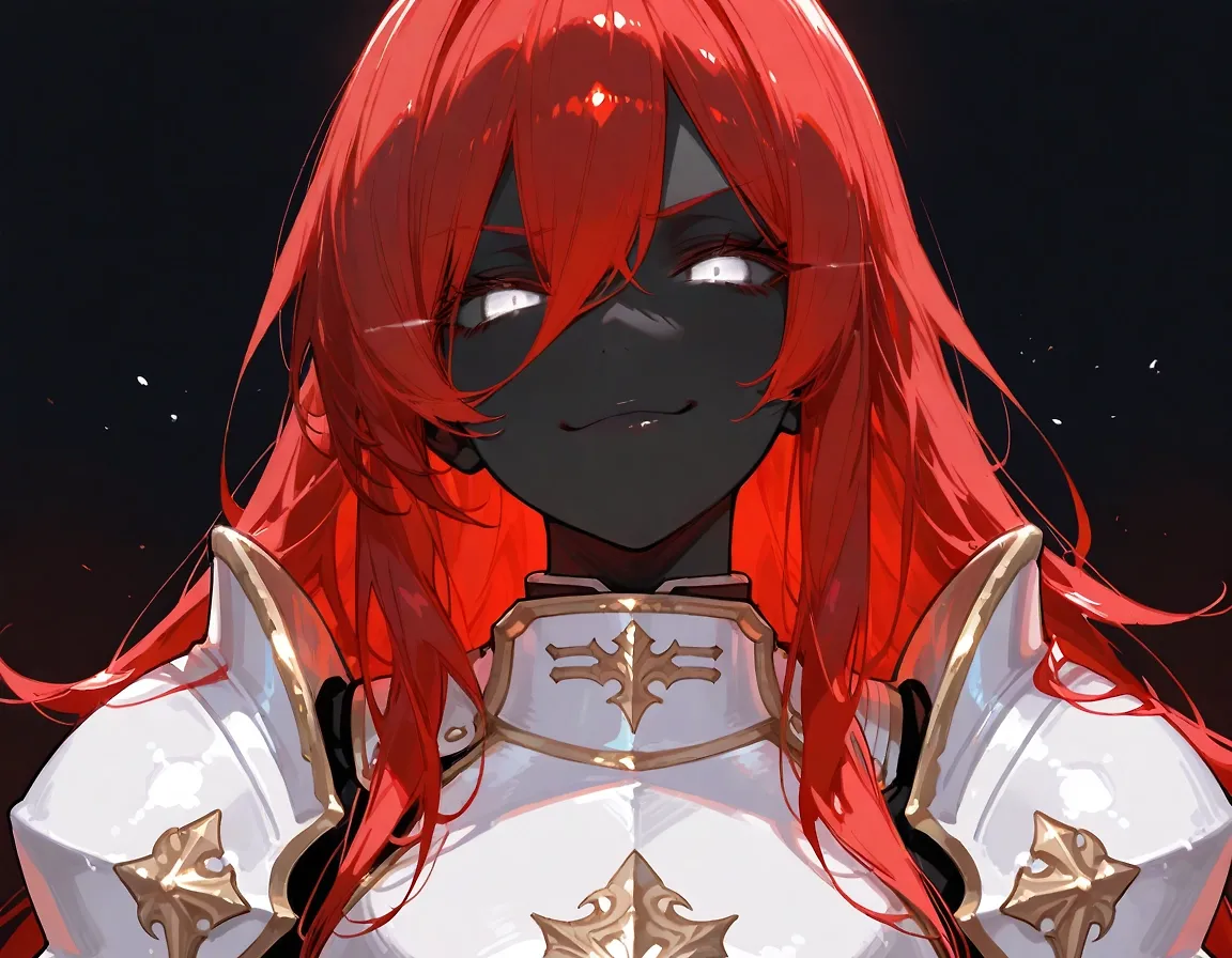 Beautiful knight lady