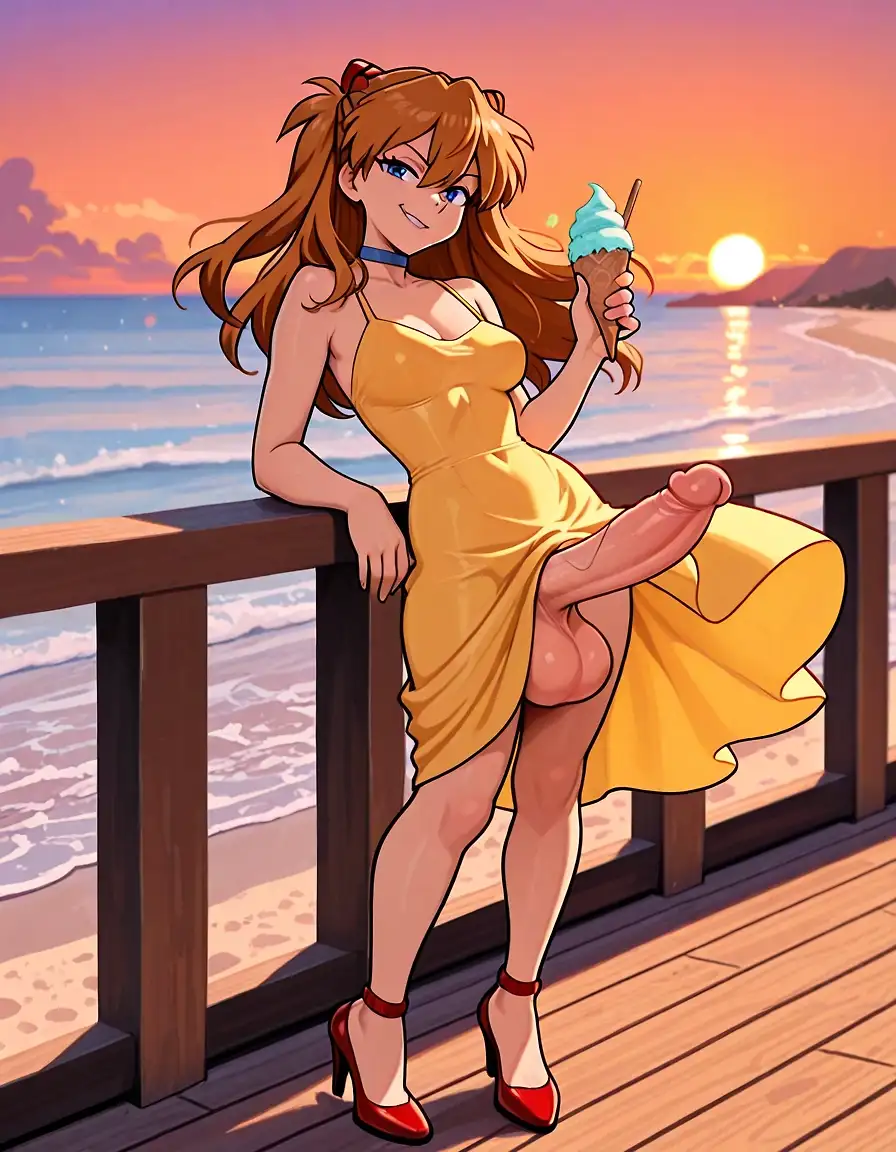 AI art "So, you'll do anything for me, huh?"