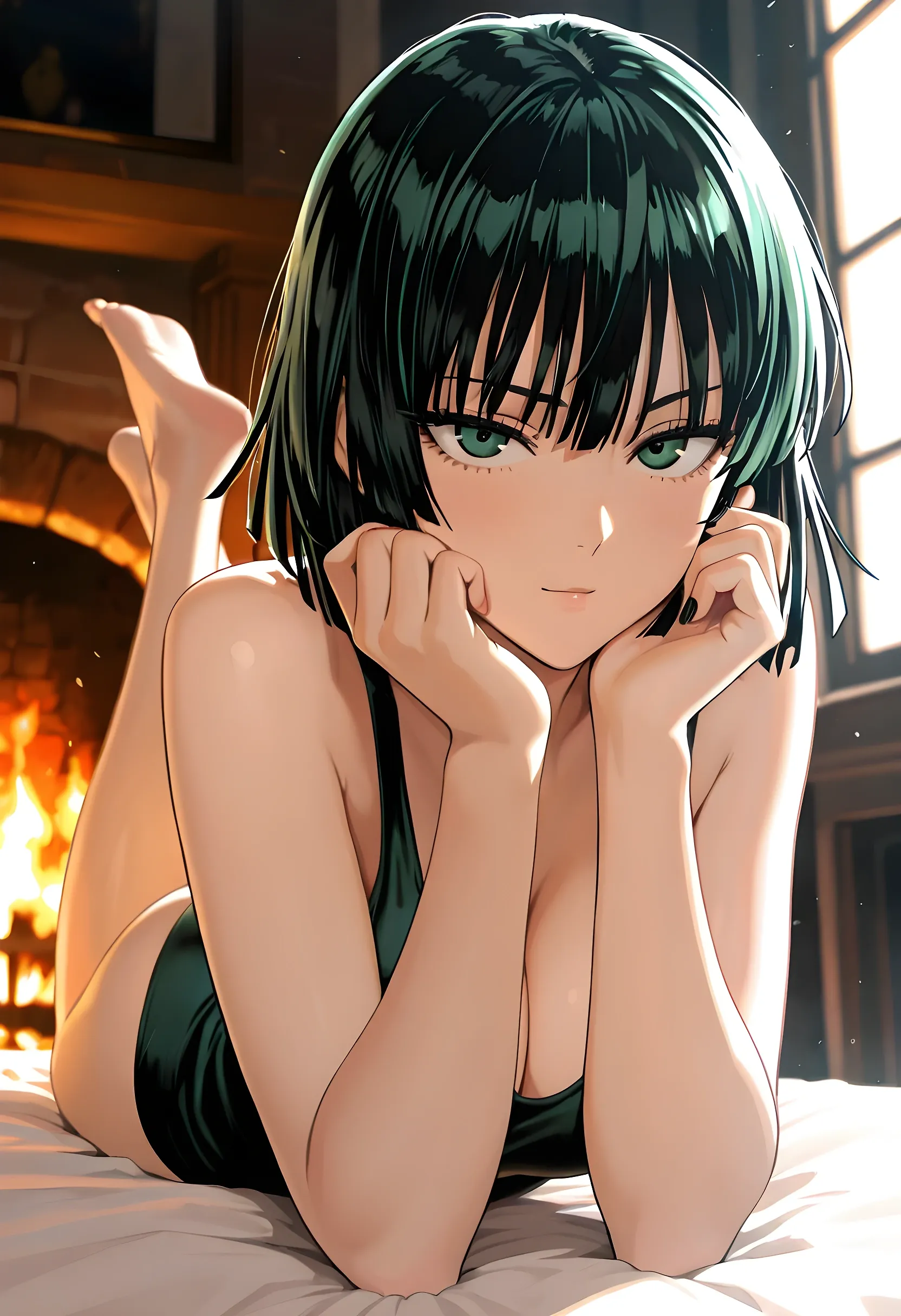 AI art "Fubuki" with user description "(One Punch Man)"