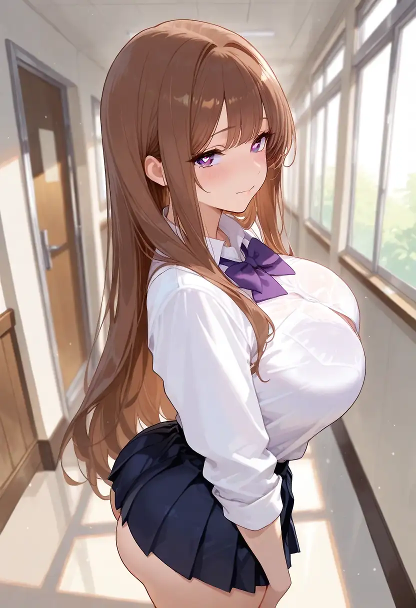 AI art ""She just standing there, Menacingly!""