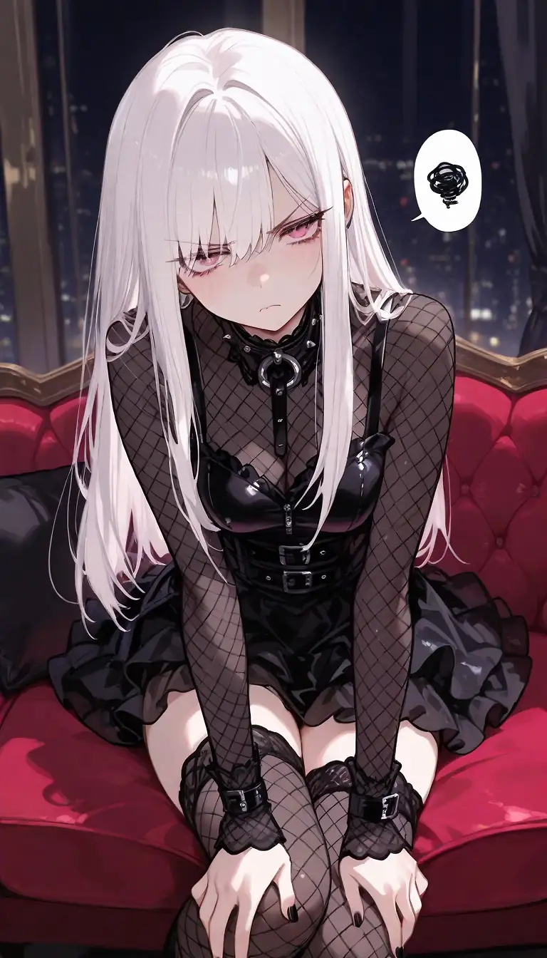 AI art 'Eira tease' with user description '*Are these “cute”?*

*I knew you were a perv..*

*Are you going to cum for me or not.*

*…That was fast.*'
