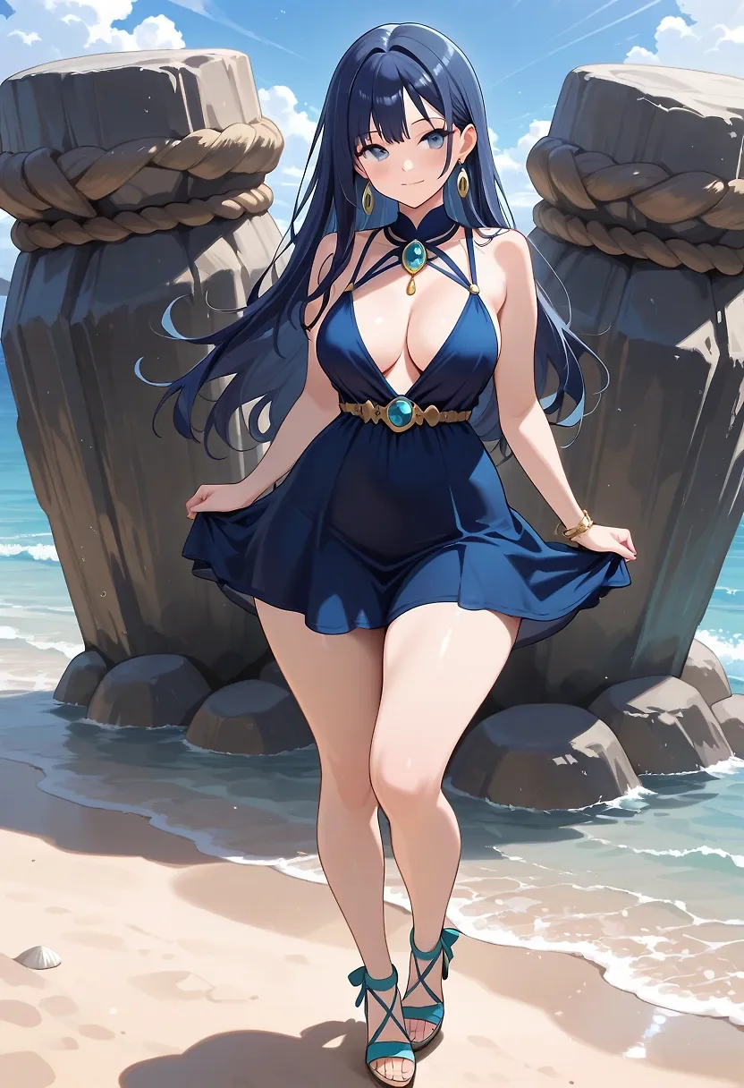 Jodi at the Beach