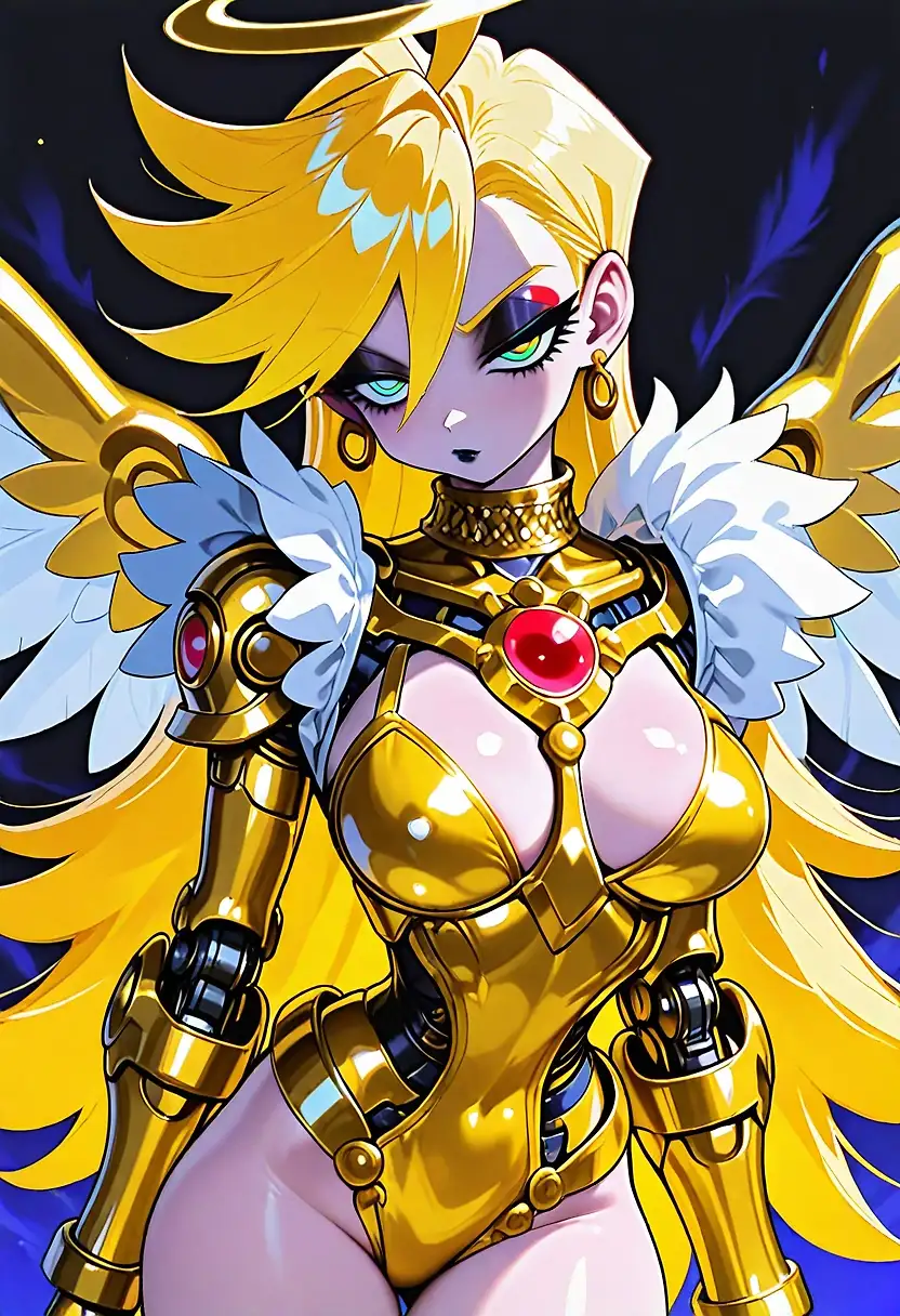AI art 'Panty (PSG) x Golden Angel'