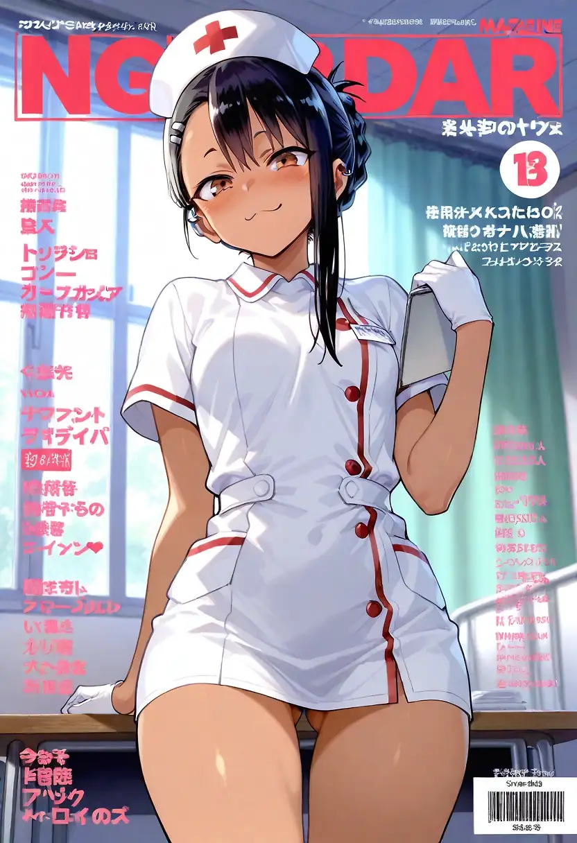AI art "Nurse Nagatoro"
