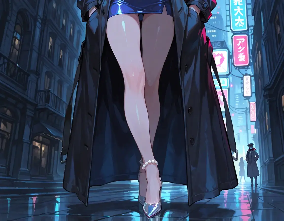 AI art "A NOUVELLE NOIR (Part 1)"