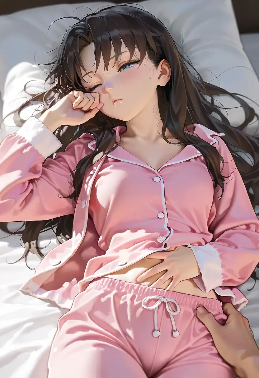 AI art "i'm addicted to Tohsaka Rin"