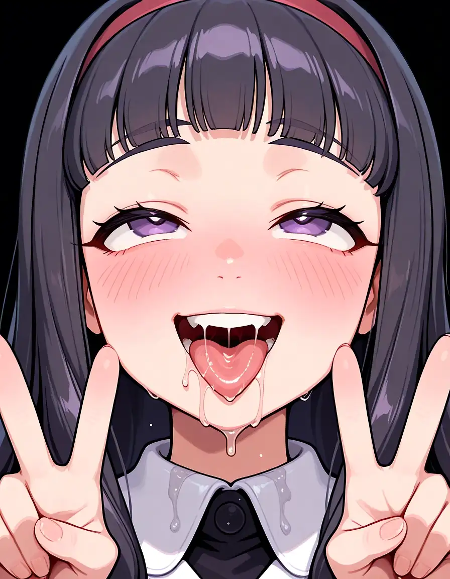 AI art "Tomoyo's Drooling"