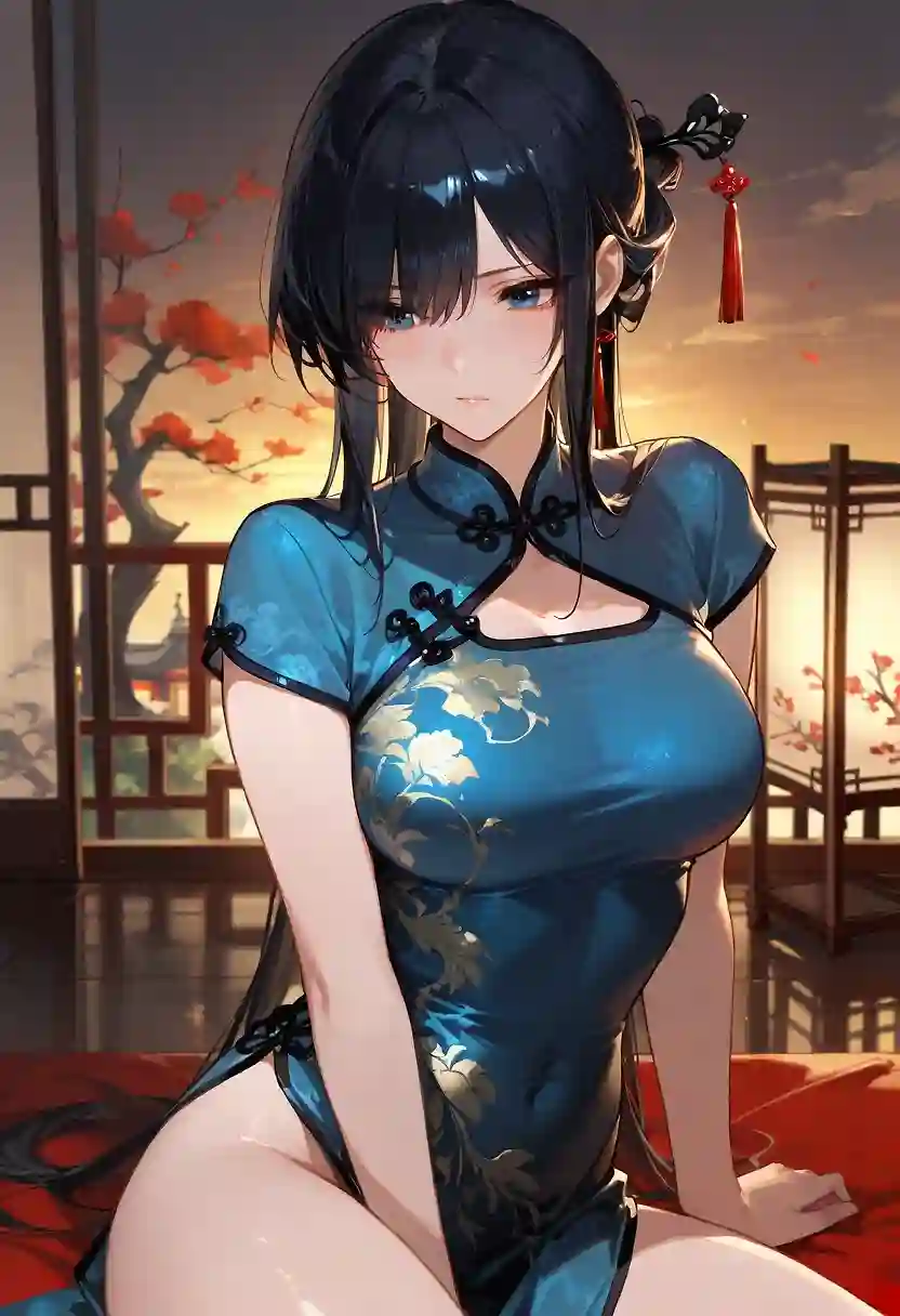 AI art "Chinese dress"