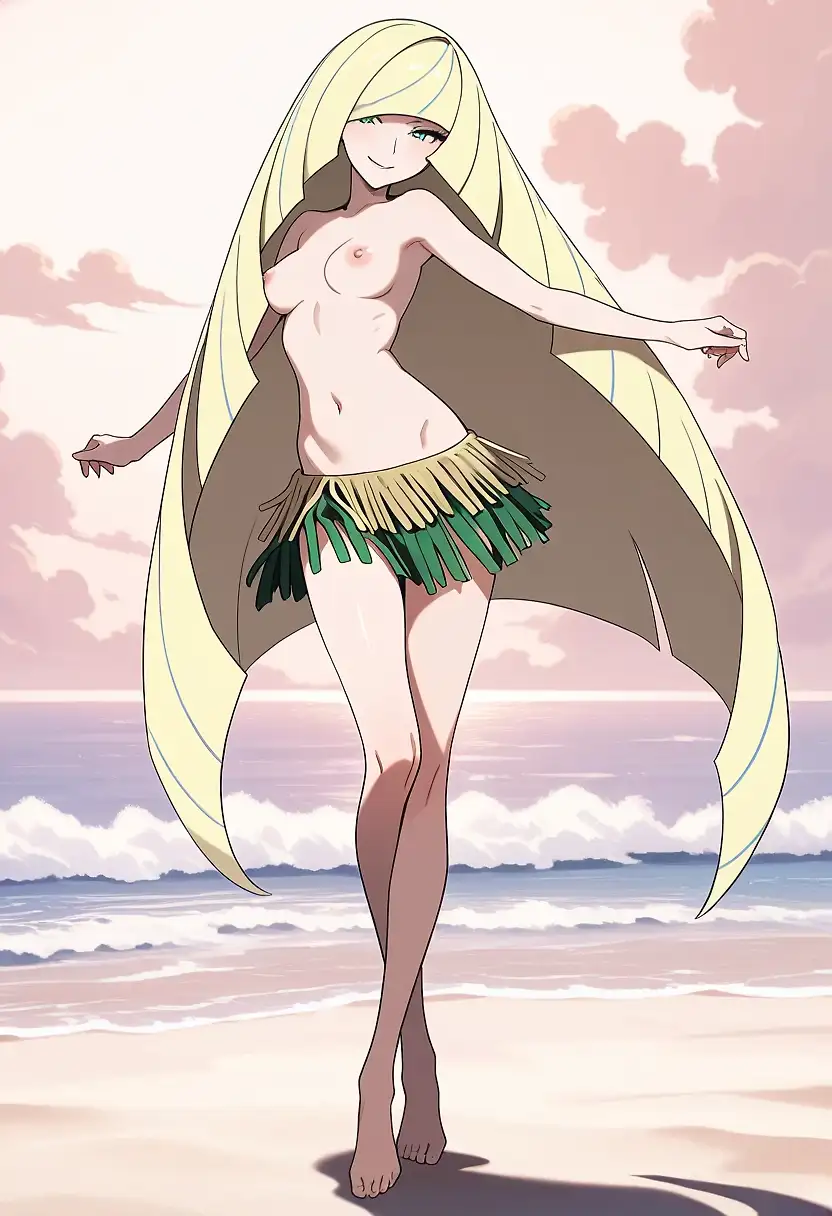 AI art "Hula Lusamine"