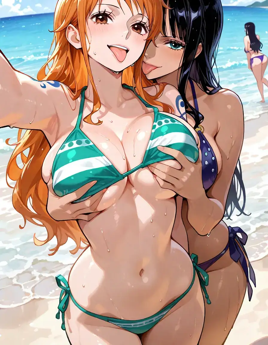 AI art 'One piece girls'