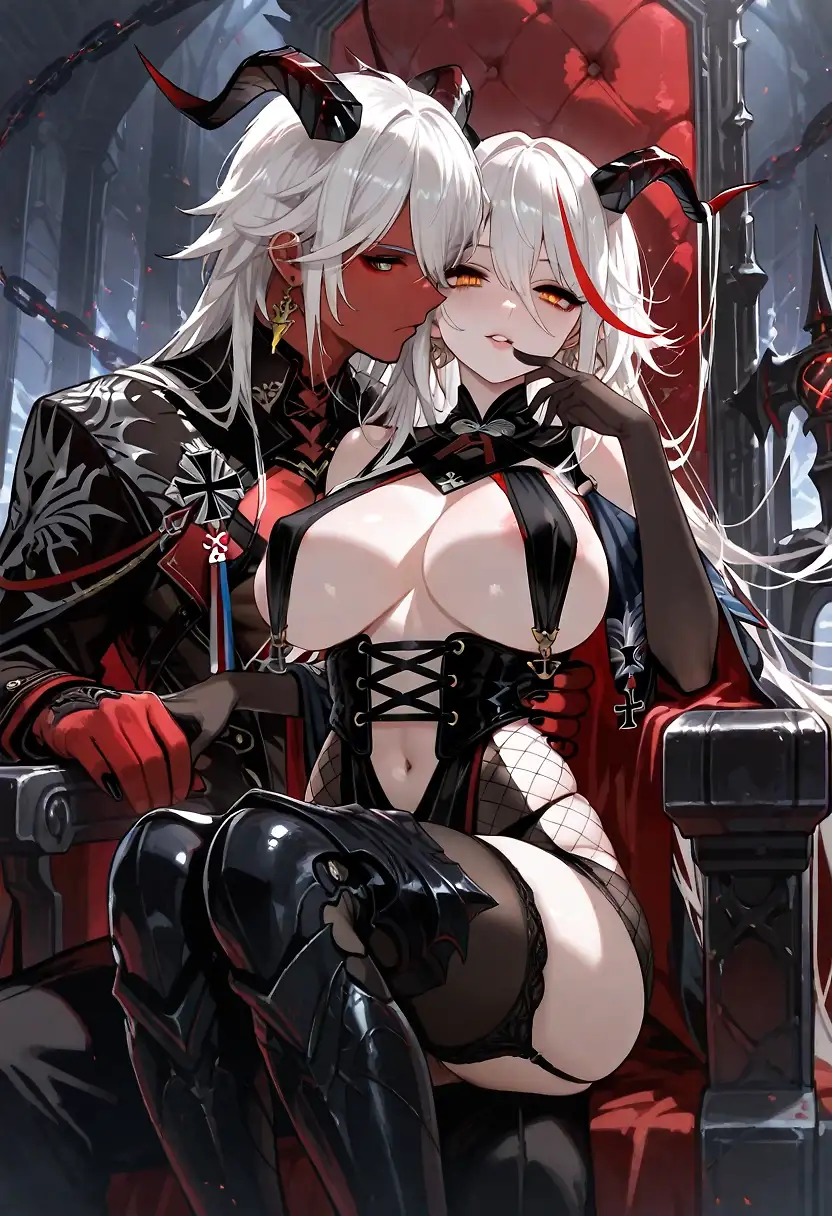 AI art 'Aegir throne'