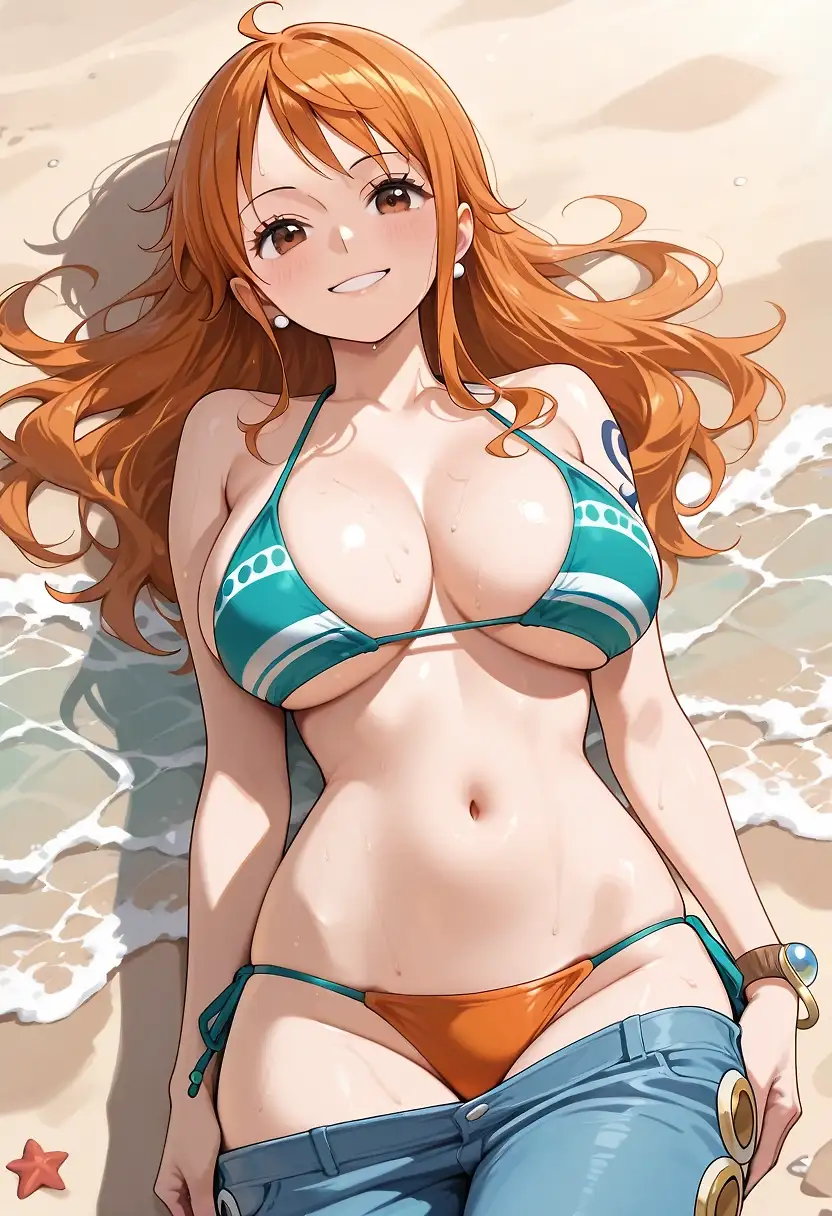 AI art 'Nami got pregnant'