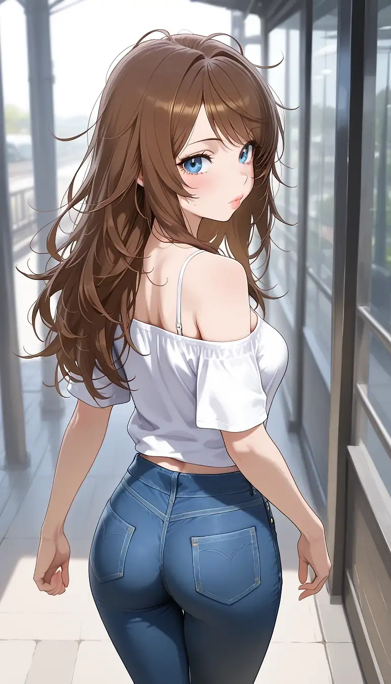 AI art "Hot Neighbour Pt.1"