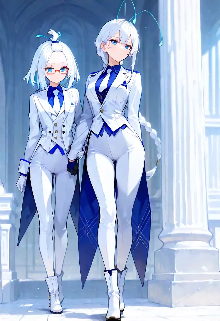 AI art "Centipede girl academy"