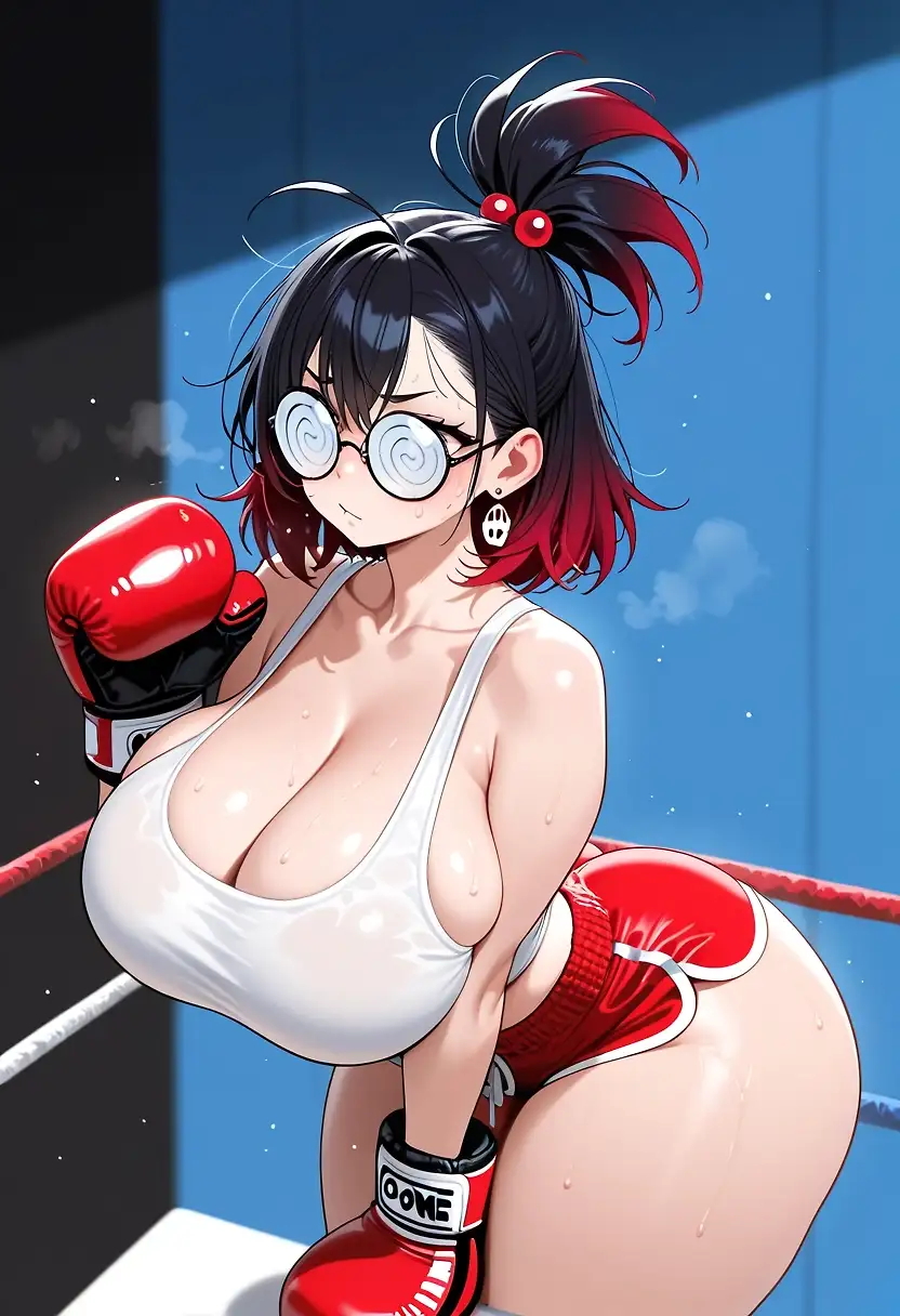 AI art 'Cherry Pop' with user description 'i wanted make her little appearance since she is a hidden beauty'