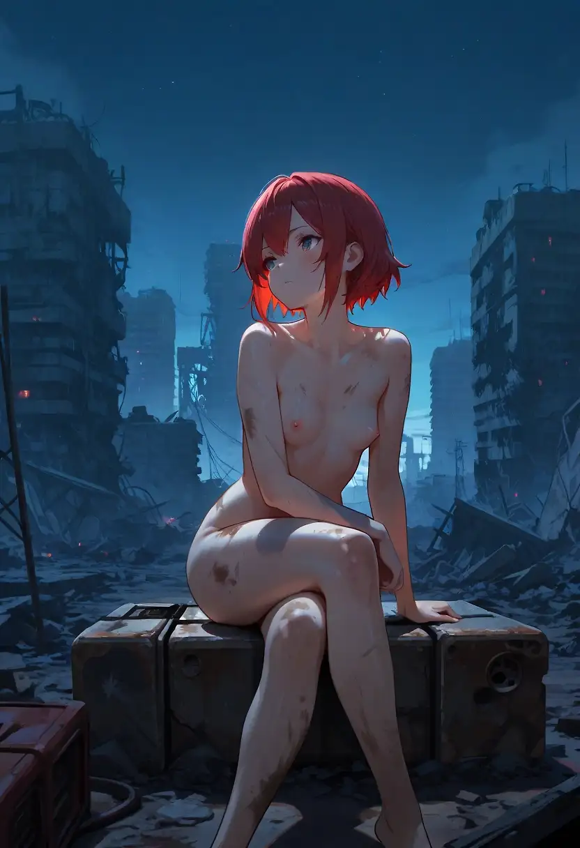 AI art "End of Contemplation"