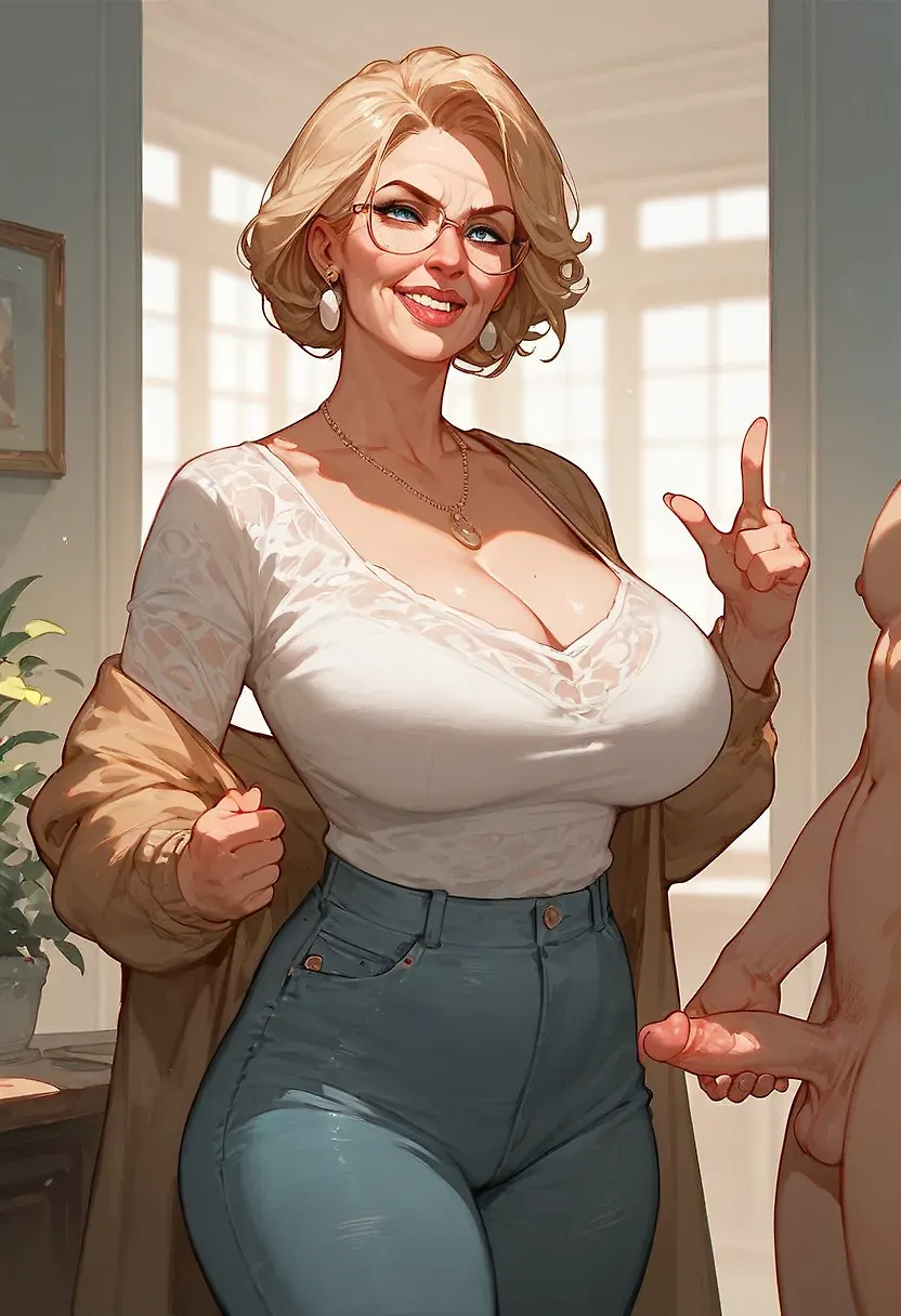 Mrs. Miller gets ready for Sex 1