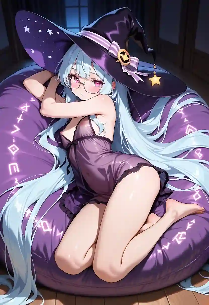 AI art 'Pillow Princesses 7 (My OCs)' with user description 'I truly love these girls. 💙'