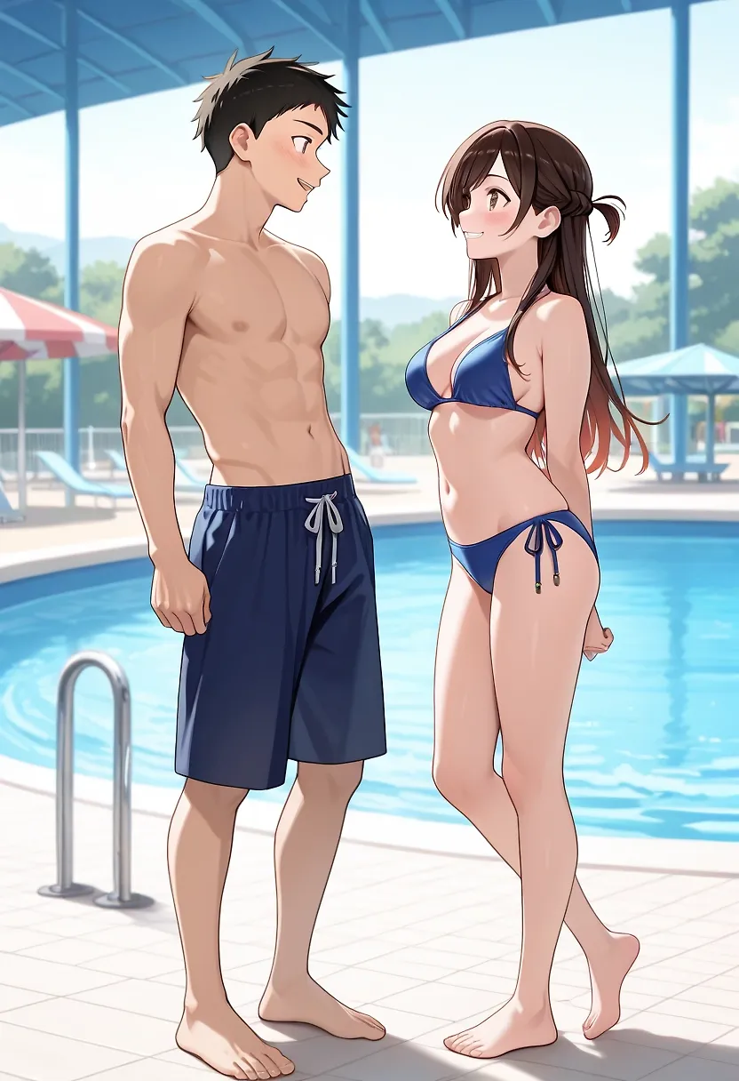 AI art "part 1 (mizuhara x gojo)"