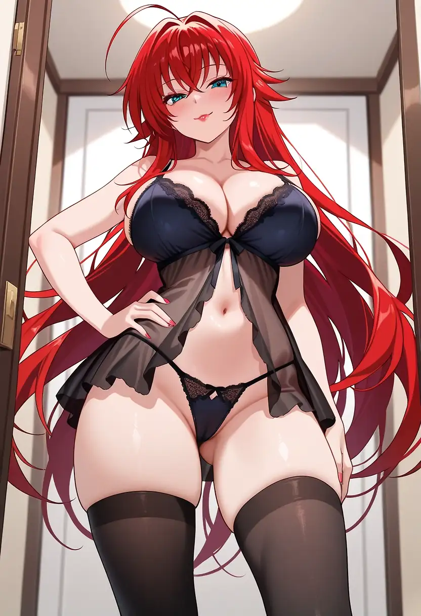 AI art "Babydoll Rias"