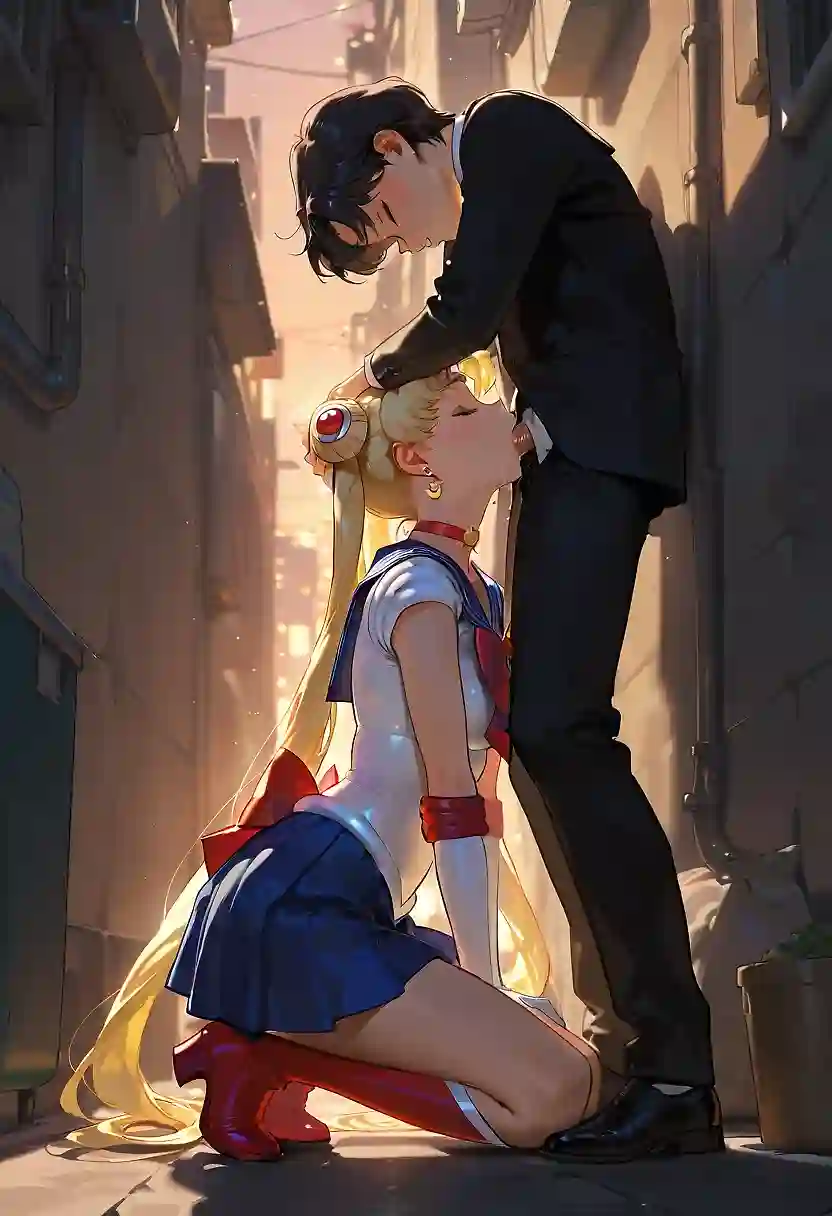 AI art "Sailor Moon"