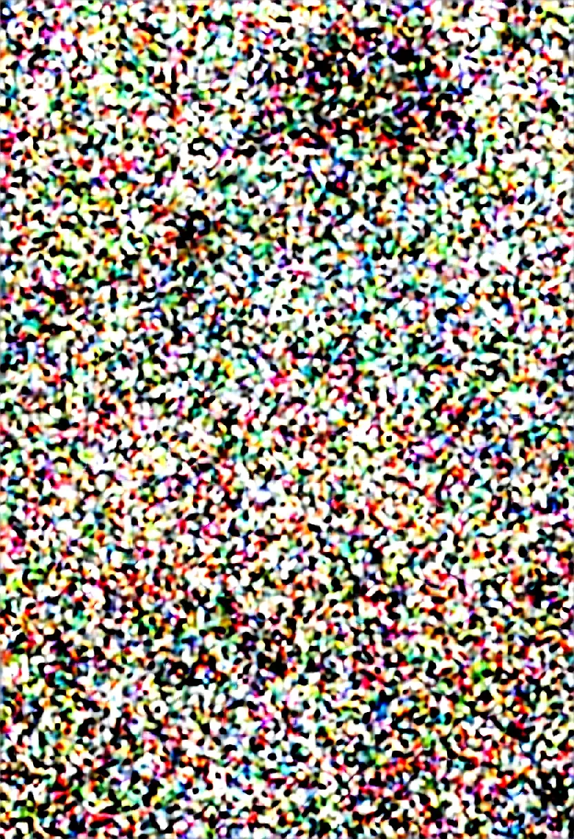 AI art "nice static"