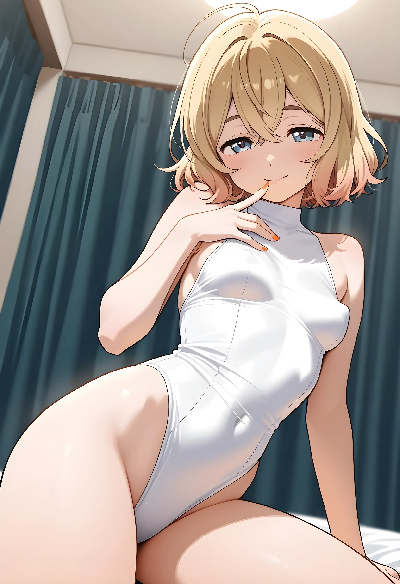AI art "Mami Nanami (Kanojo Okarishimasu)"