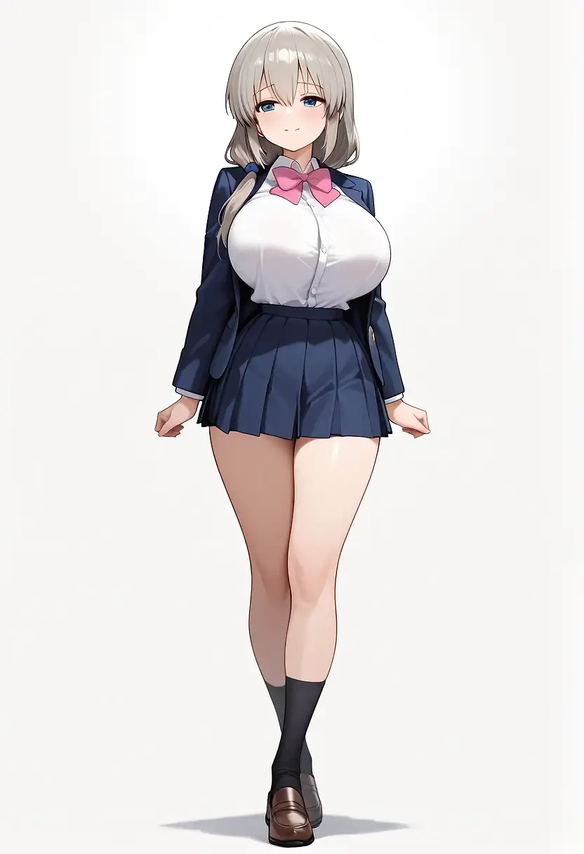 AI art "Tsuki Uzaki"