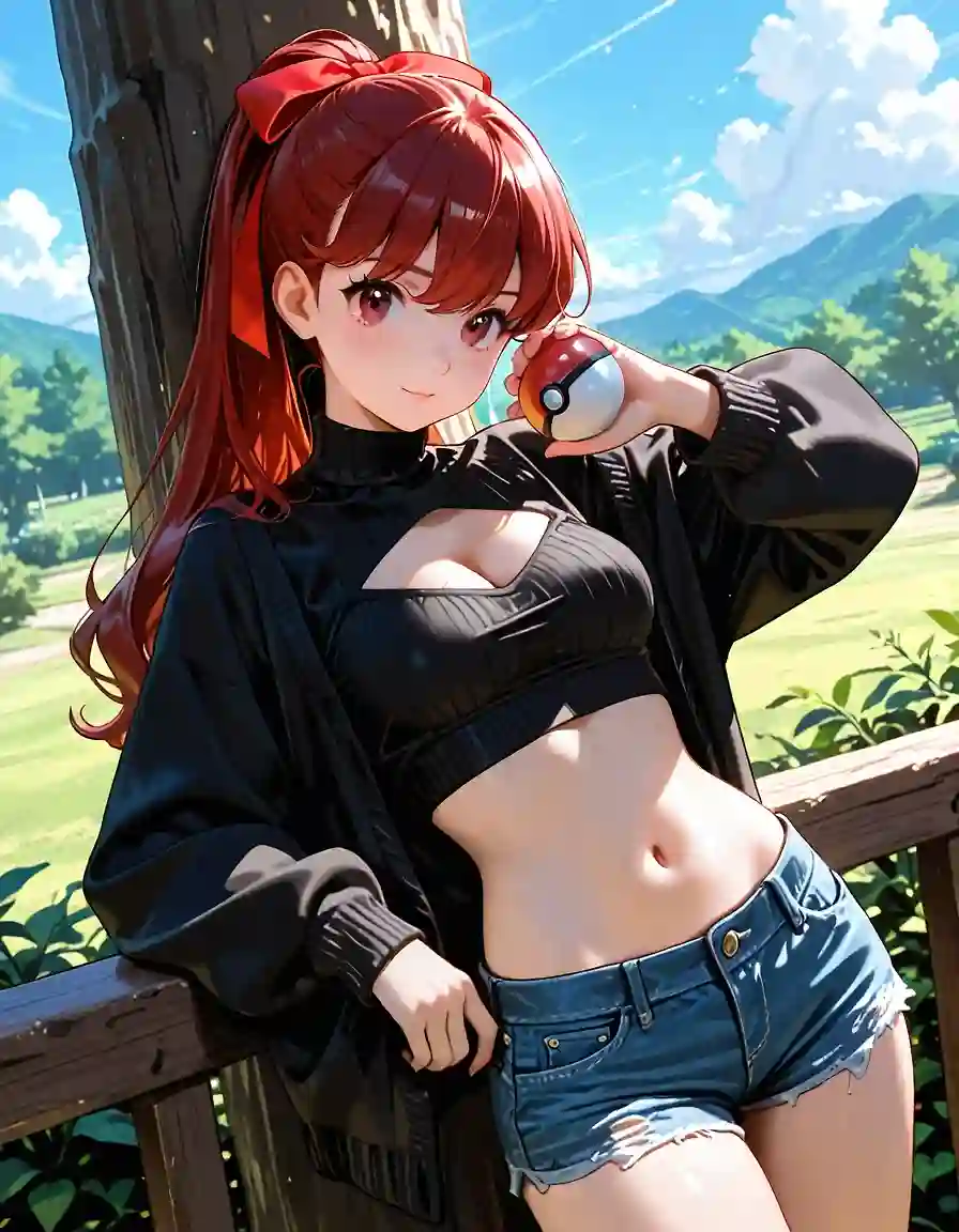 AI art "yoshizawa kasumi-pokemon trainer"