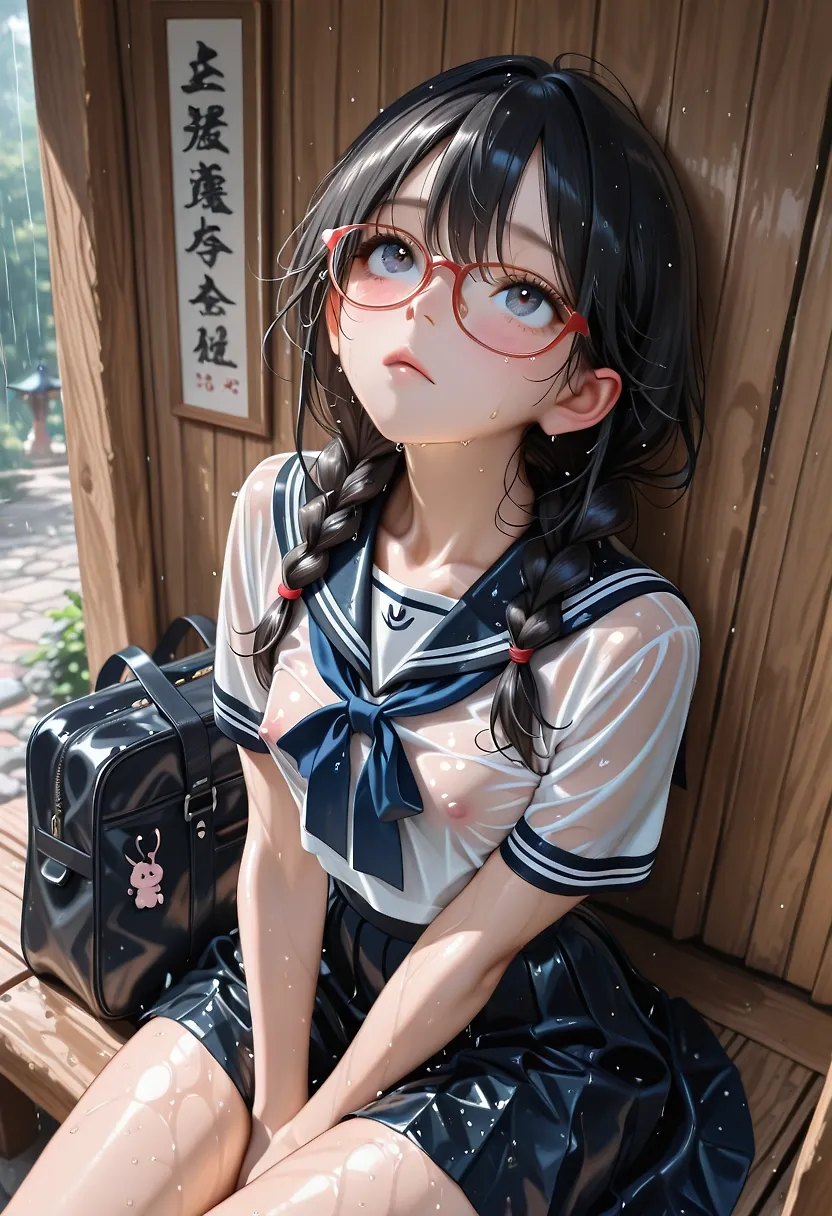 雨宿り