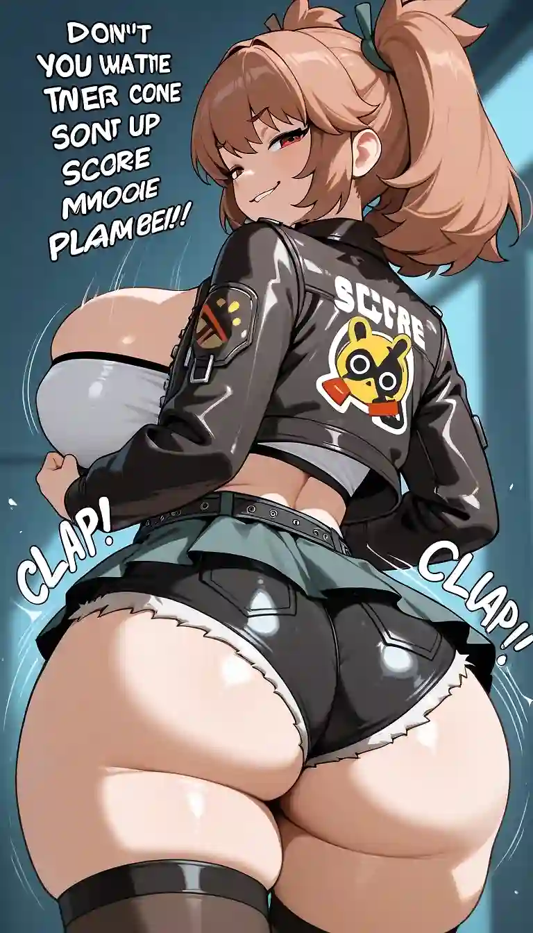 AI art 'Burnice white Zenless zone zero'