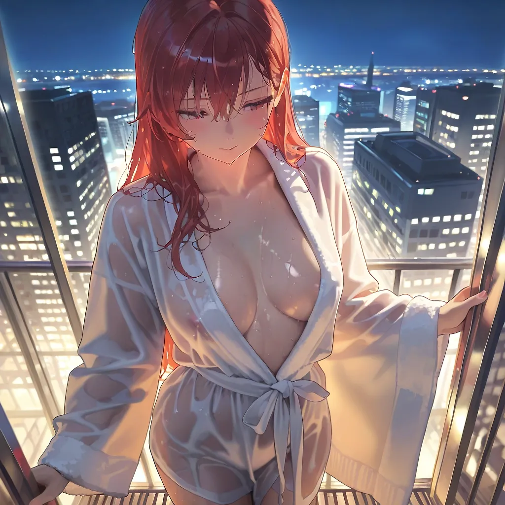 after the shower