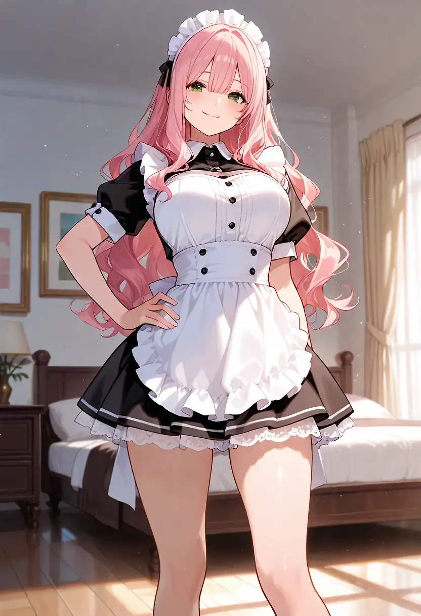 AI art 'Happy maid'