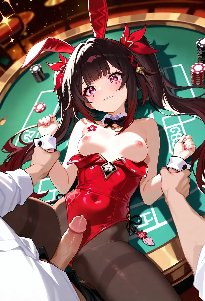 AI art 'Sir, don't put that there' with user description 'Any sexual advances against employees is not permitted.'