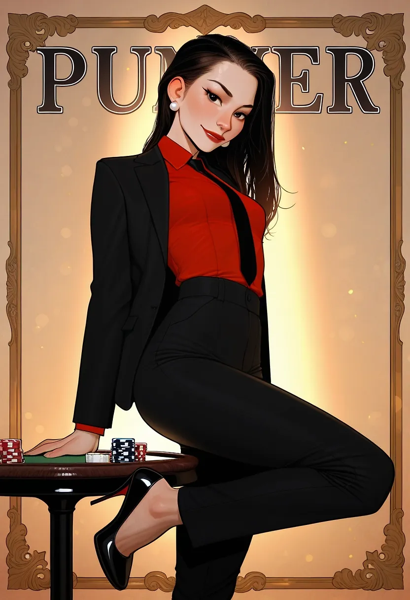 The Player, poker magazine featuring our queen Annie