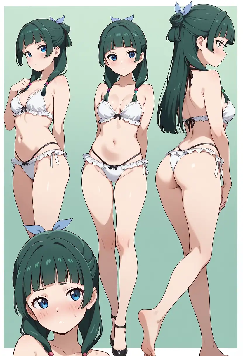 AI art 'Harem!!!' with user description 'You can build yourself a harem. Choose 3 waifus from the list that you would definitely include.'