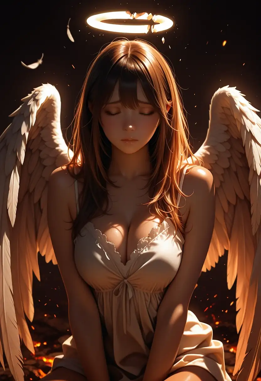 AI art 'Fallen angels'
