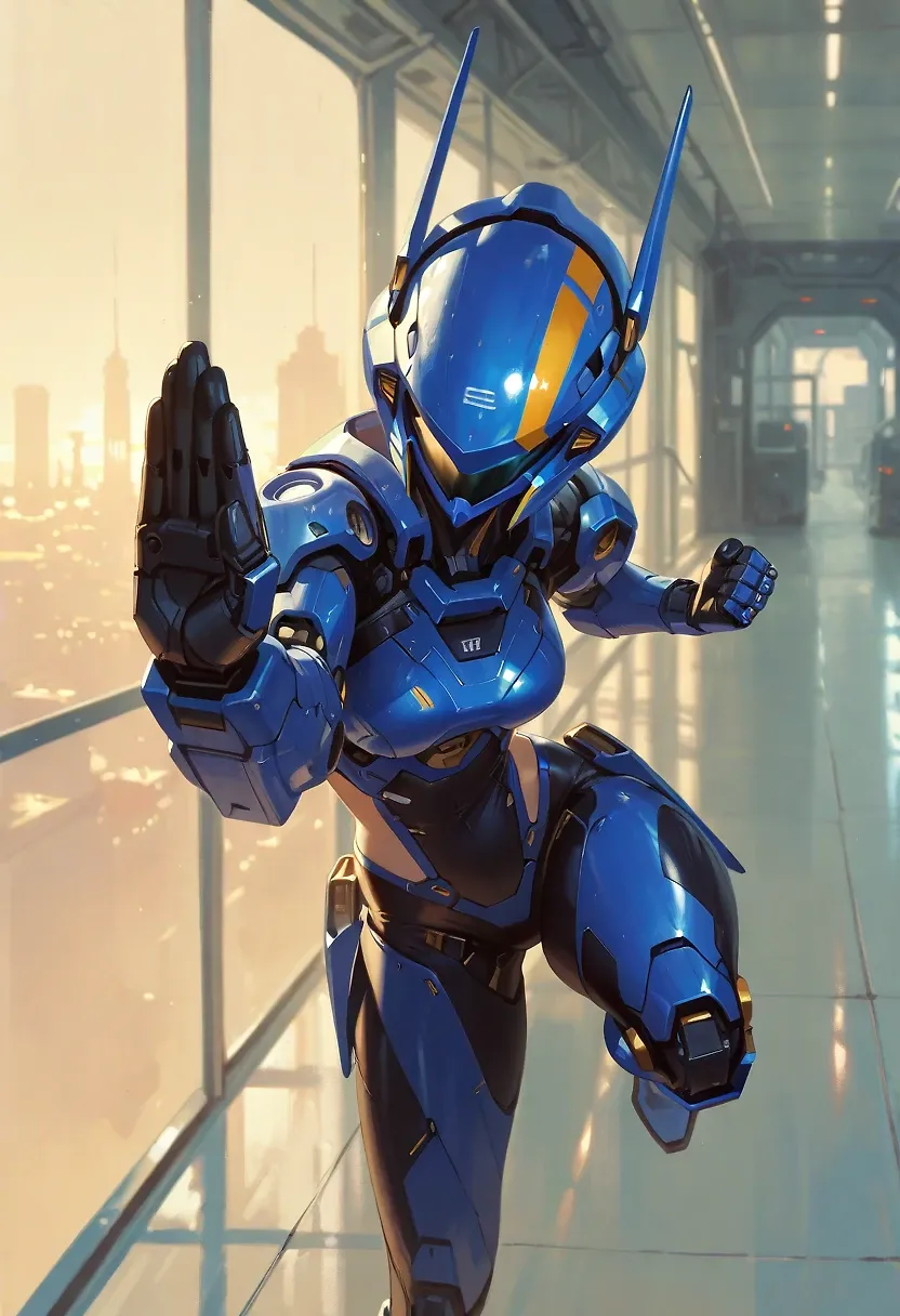 Concept of Prisses Hardsuit