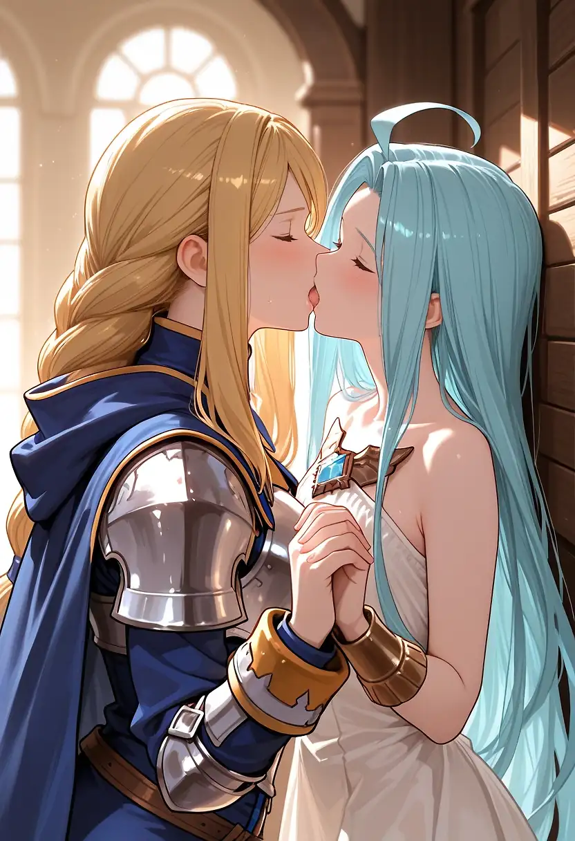 AI art "Lyria visit Ivalice"