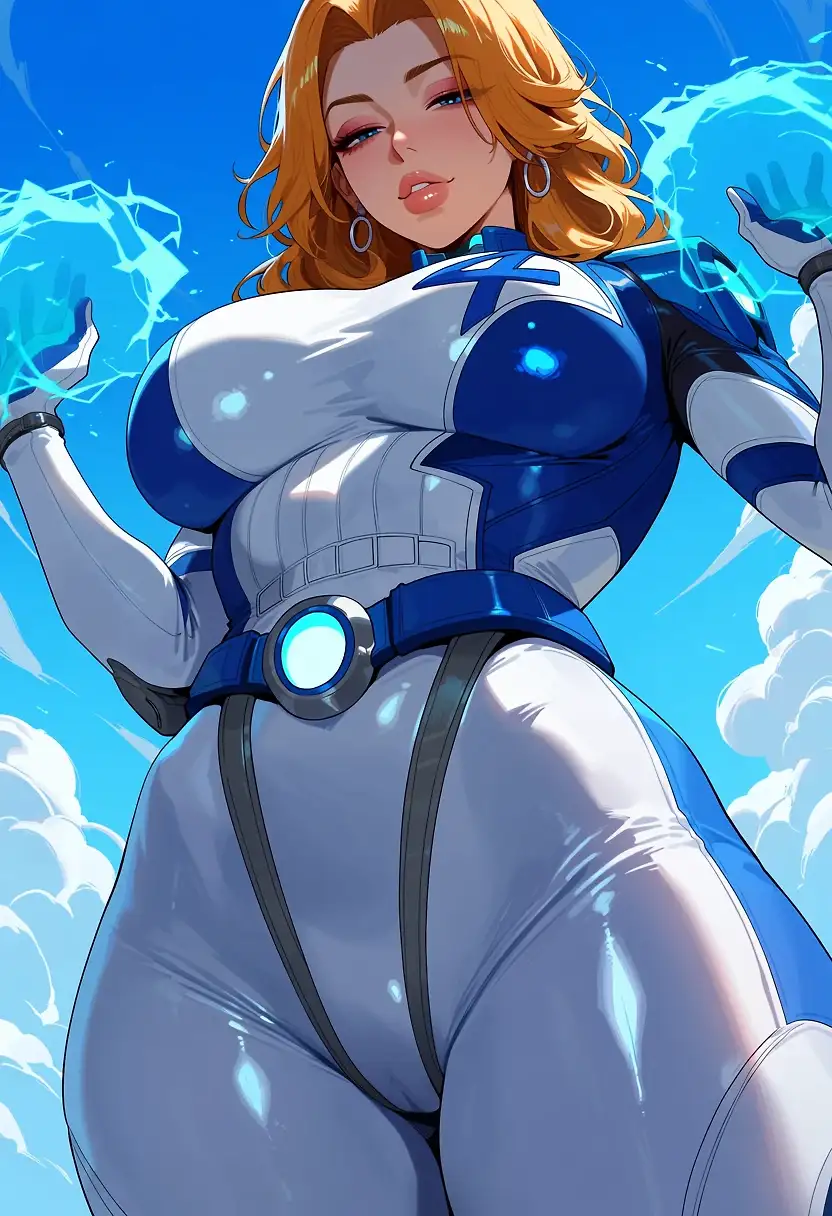AI art 'Rangiku Matsumoto: Sue Storm cosplay'