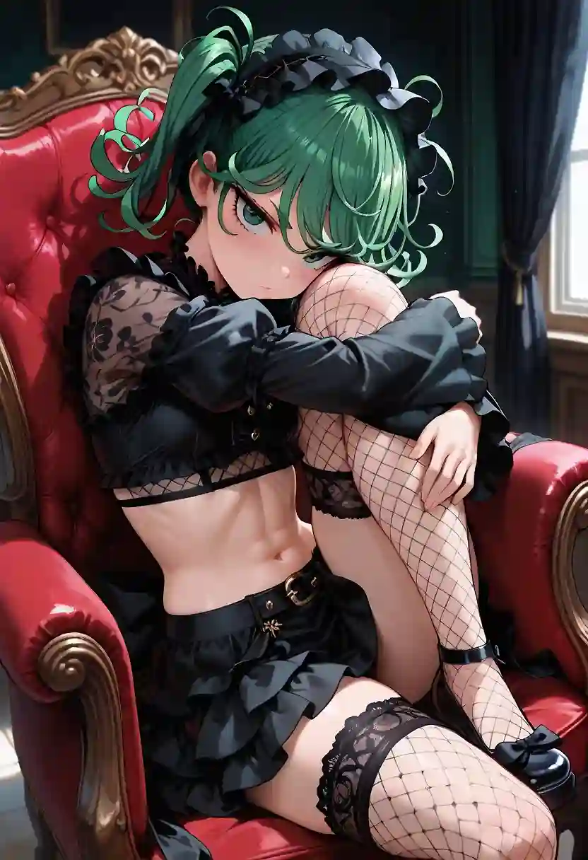 AI art 'Tatsumaki on her rebellious phase'