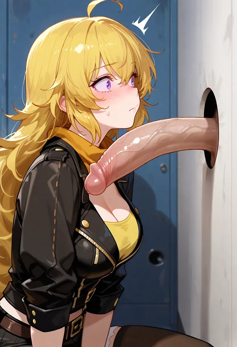 Yang at the gloryhole
