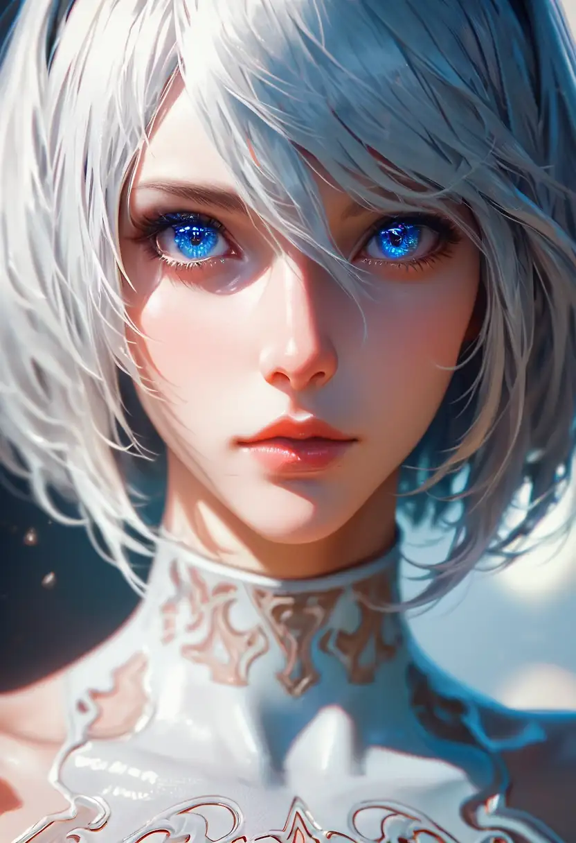 AI art '2B'