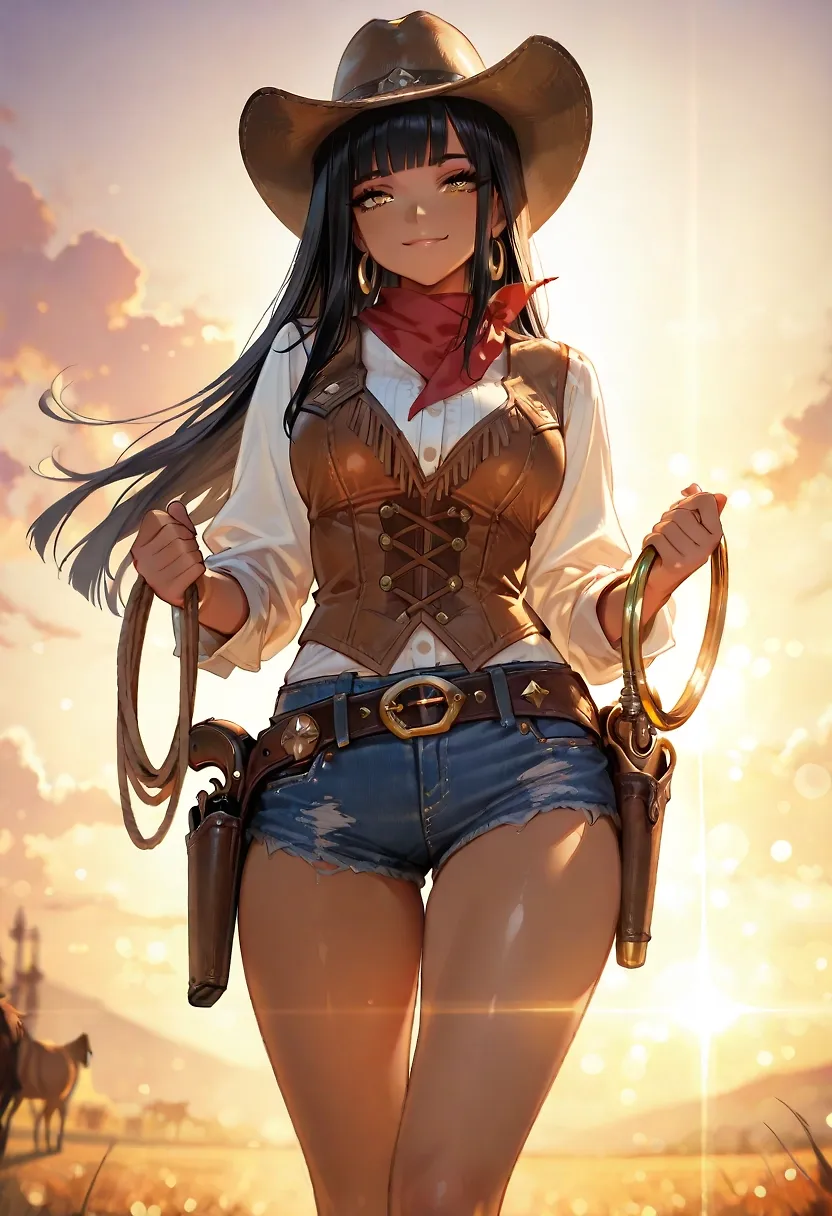 Sheriff Naomi: The New Law in Town. 🤠🌵🖤✨