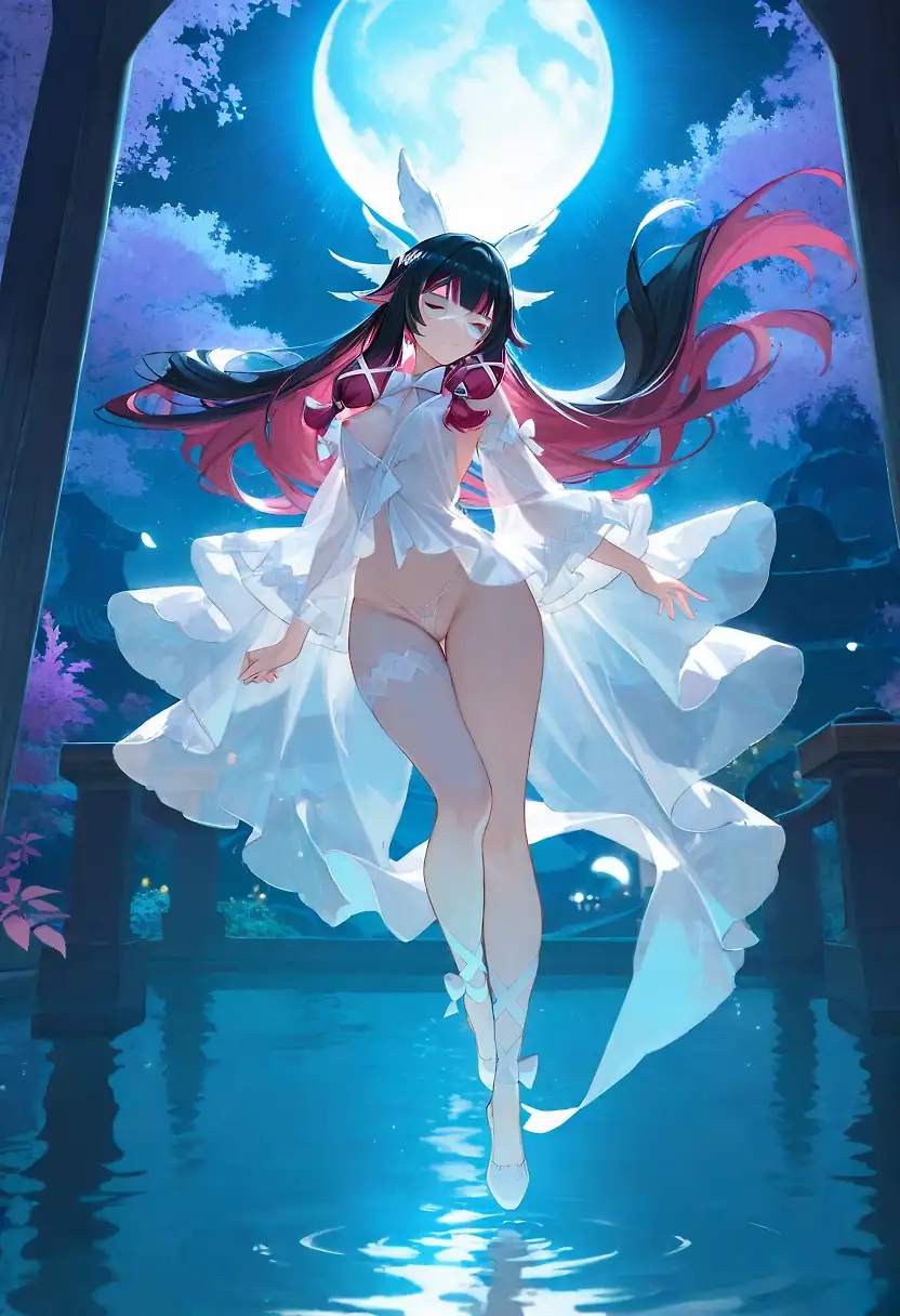 AI art "Moon goddess"