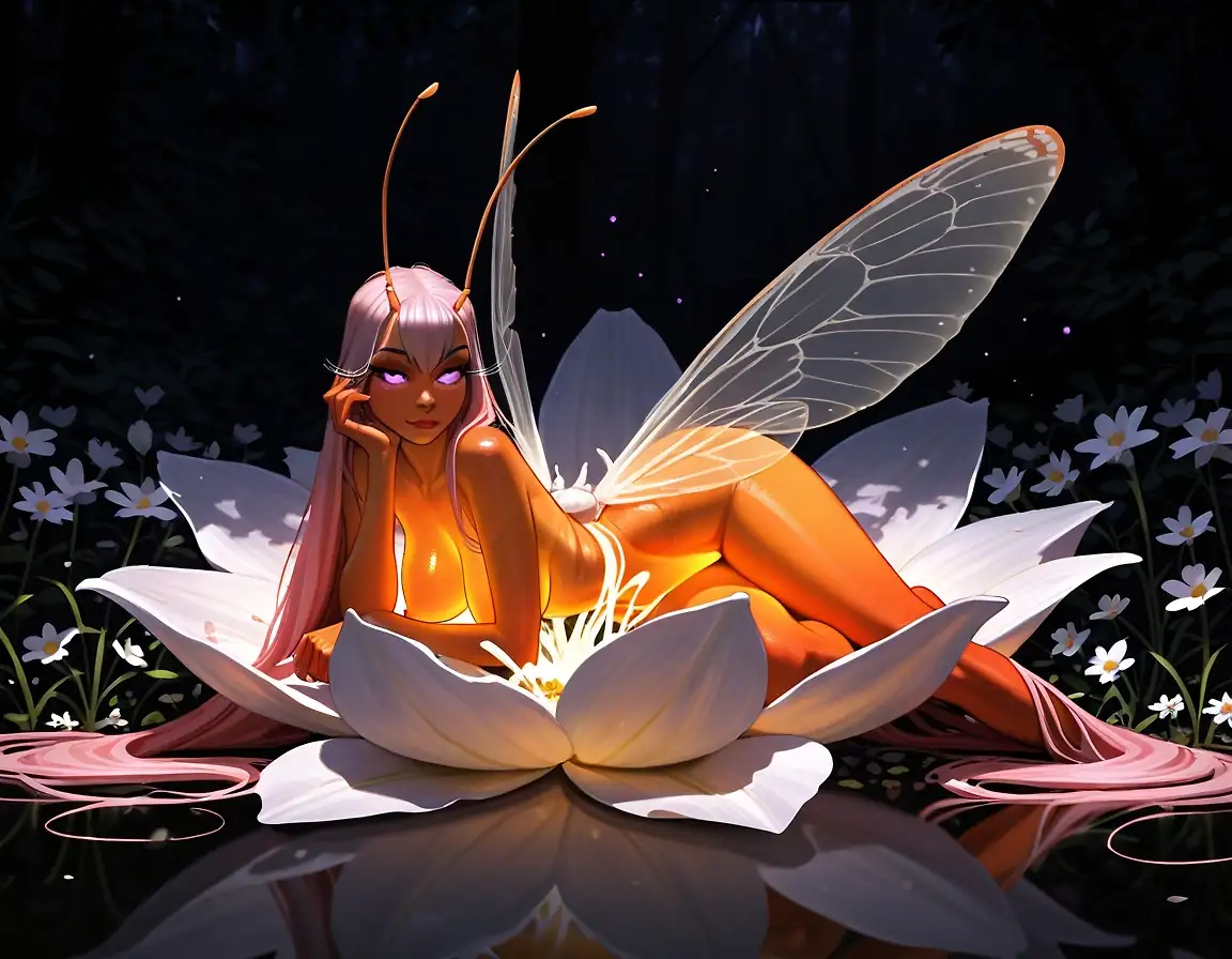 AI art "Faeries and Flowers"