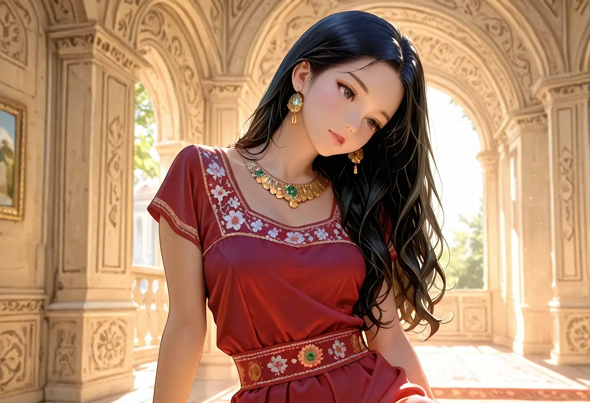 AI art "Indian Palaces"