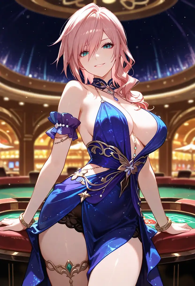 AI art 'Lightning in fancy dress'