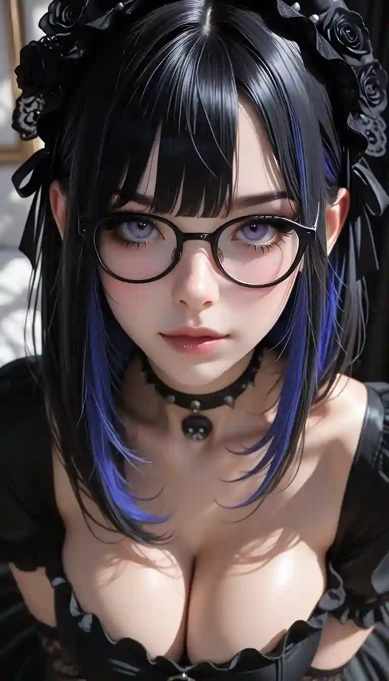 AI art with user description 'she so cute'