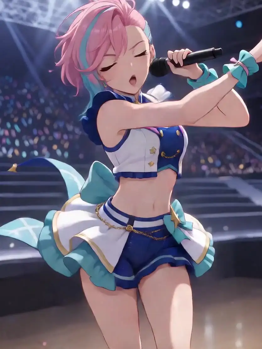 Sera at Rehearsal